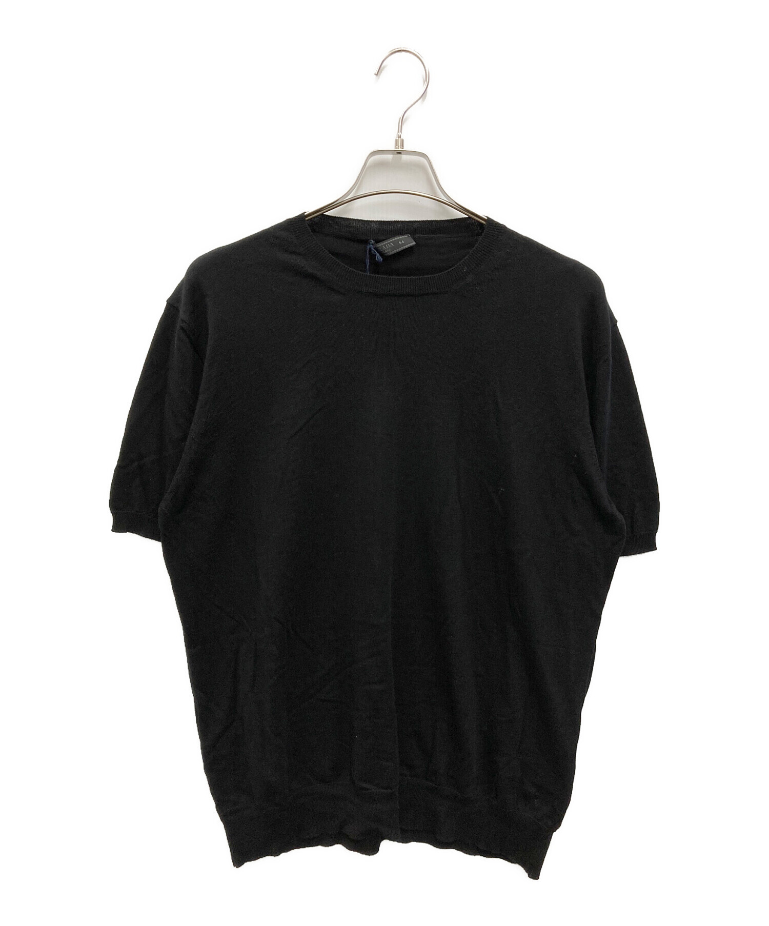 ほぼ未使用品 PRADA バージンウールスカート 中古・古着通販】PRADA (プラダ) バージンウールニット ブラック