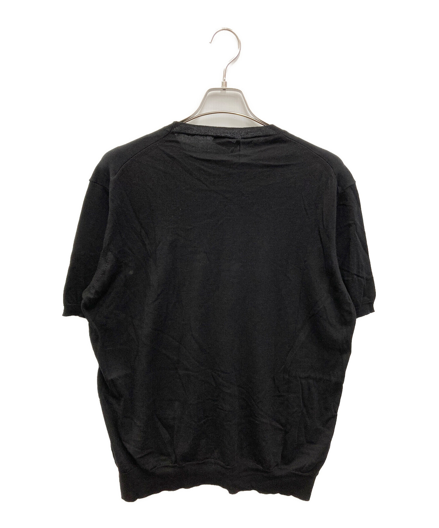 中古・古着通販】PRADA (プラダ) バージンウールニット ブラック 中古・古着通販】PRADA (プラダ) バージンウールニット ブラック
