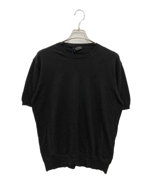 PRADA トップス 黒 匿名発送 Mサイズ 新品未使用 中古・古着通販】PRADA (プラダ) バージンウールニット ブラック