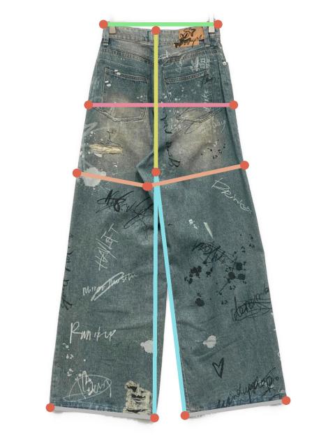 中古・古着通販】MAISON SPECIAL (メゾンスペシャル) Denim Print