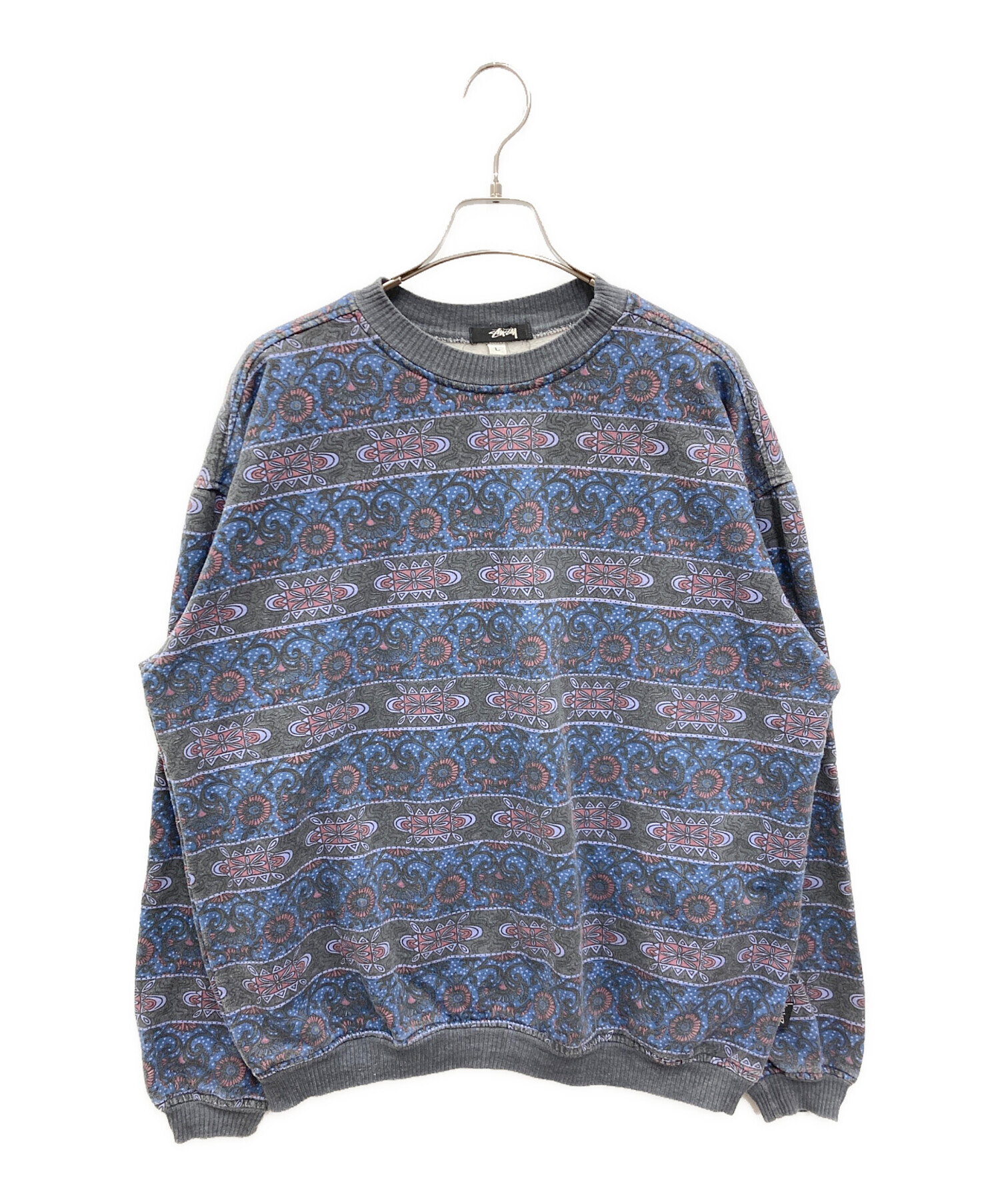 中古・古着通販】stussy (ステューシー) ［古着］総柄スウェット 