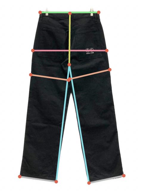中古・古着通販】THUG CLUB (サグ クラブ) THUG PANT ブラック サイズ