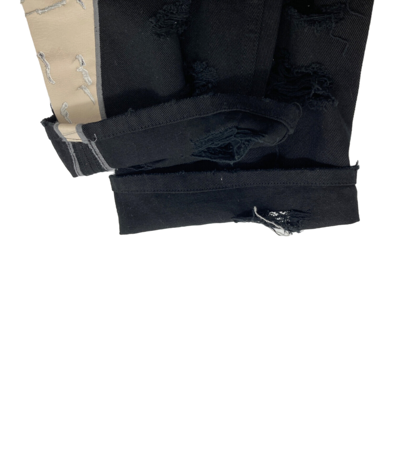 中古・古着通販】THUG CLUB (サグ クラブ) TC LEATHER WASHING DENIM