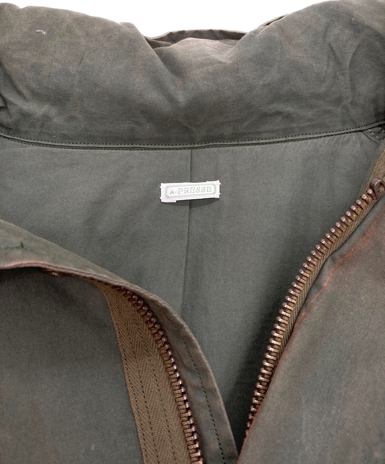 中古・古着通販】A.PRESSE (アプレッセ) M-65 Field Jacket オリーブ