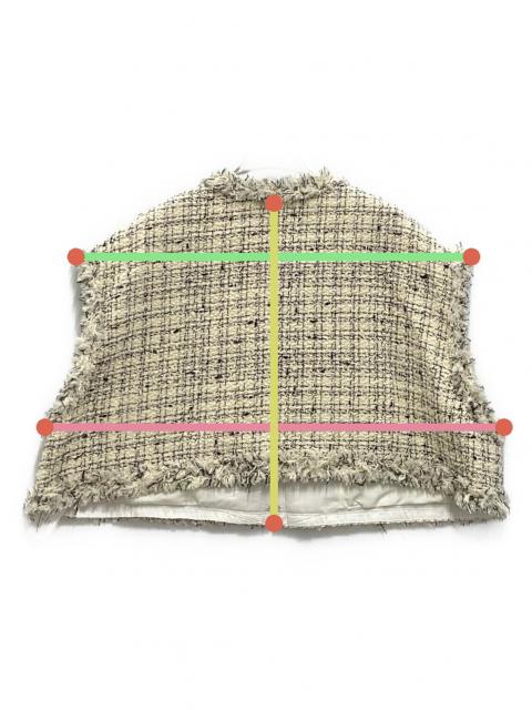 中古・古着通販】HYEON (ヘヨン) basil gilet アイボリー サイズ:FREE