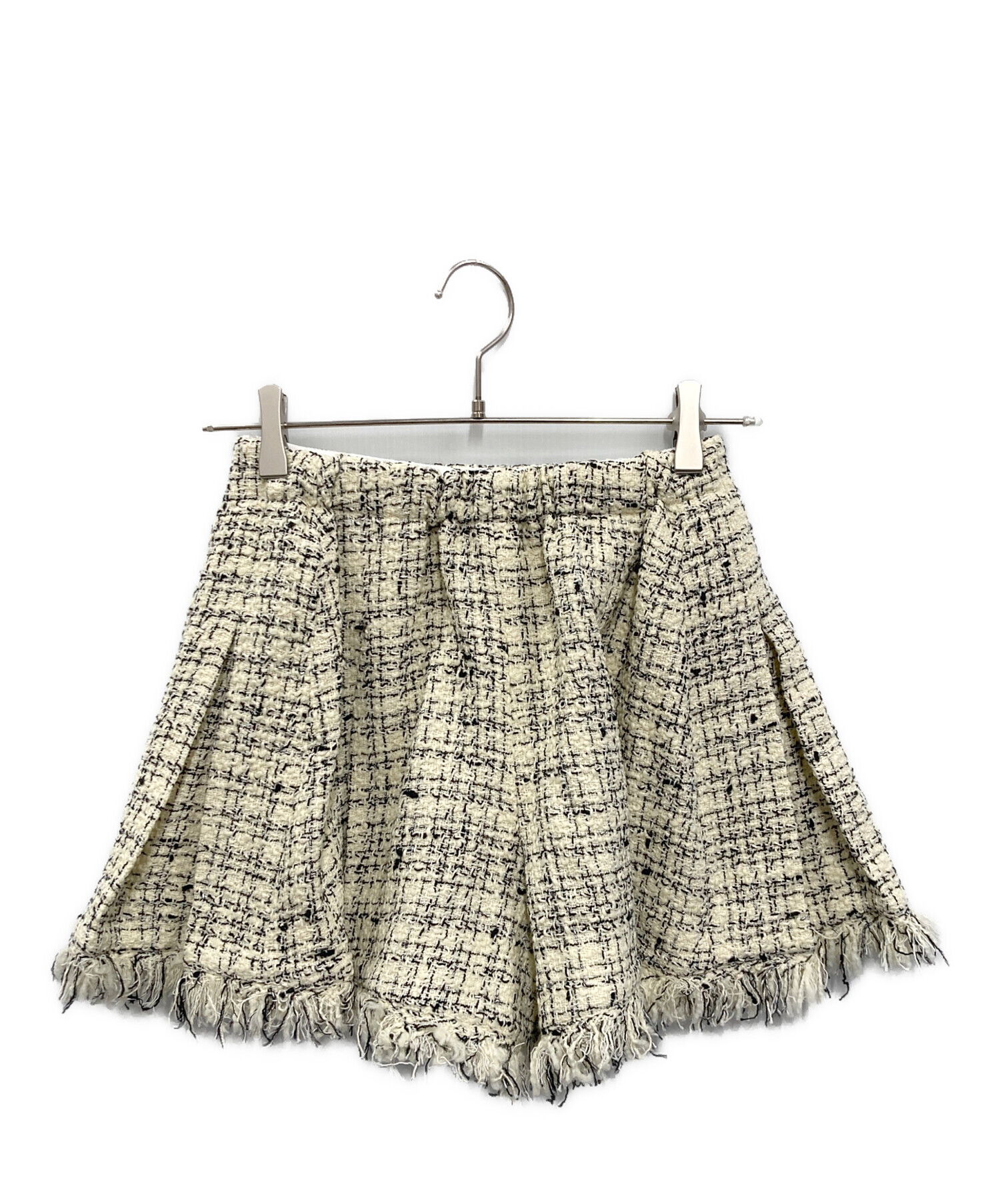 hyeon ヘヨン basil skort 中古・古着通販】HYEON (ヘヨン) basil skort アイボリー サイズ:S 未