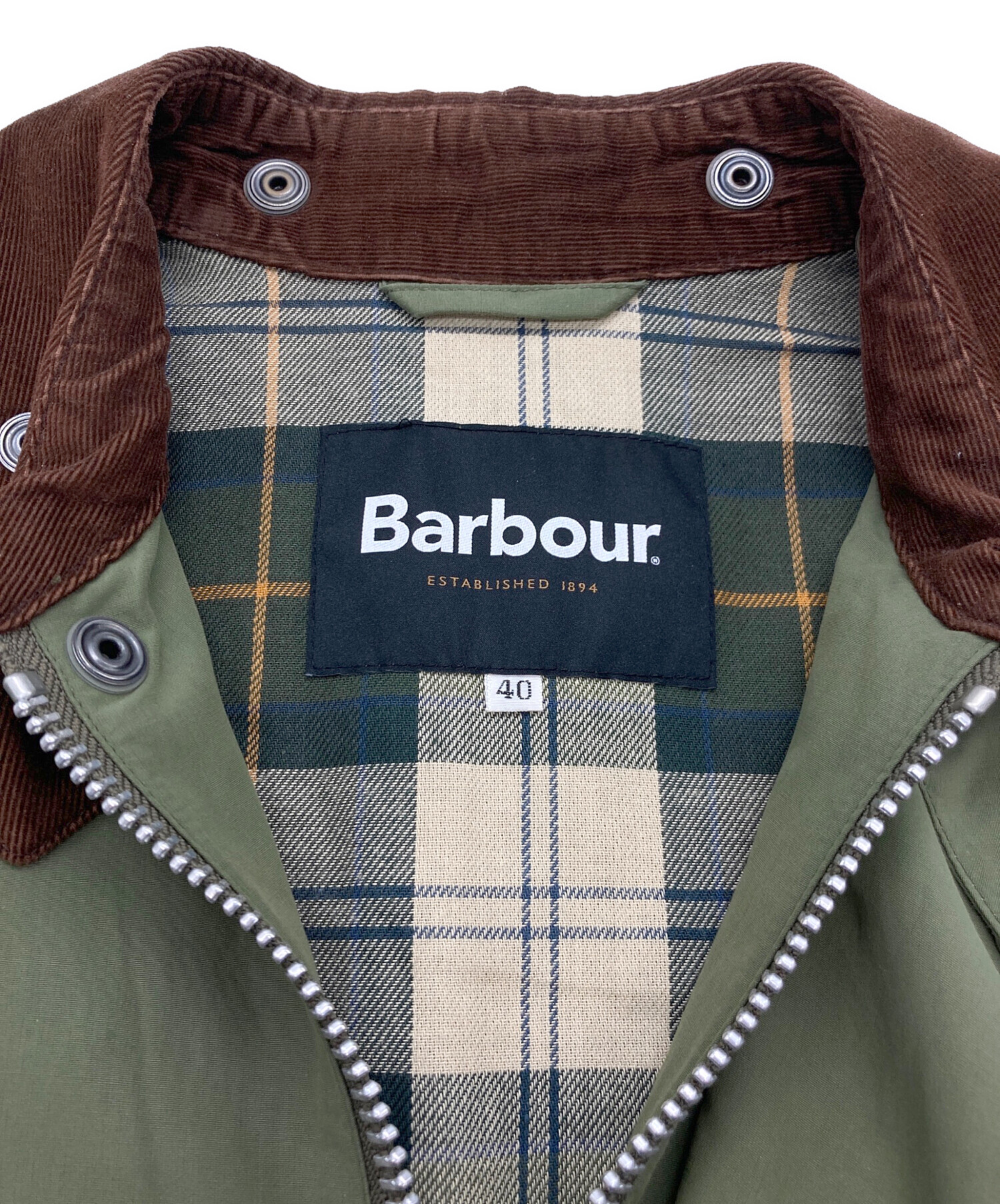 中古・古着通販】Barbour (バブアー) MODIFIED TRANPORT グリーン