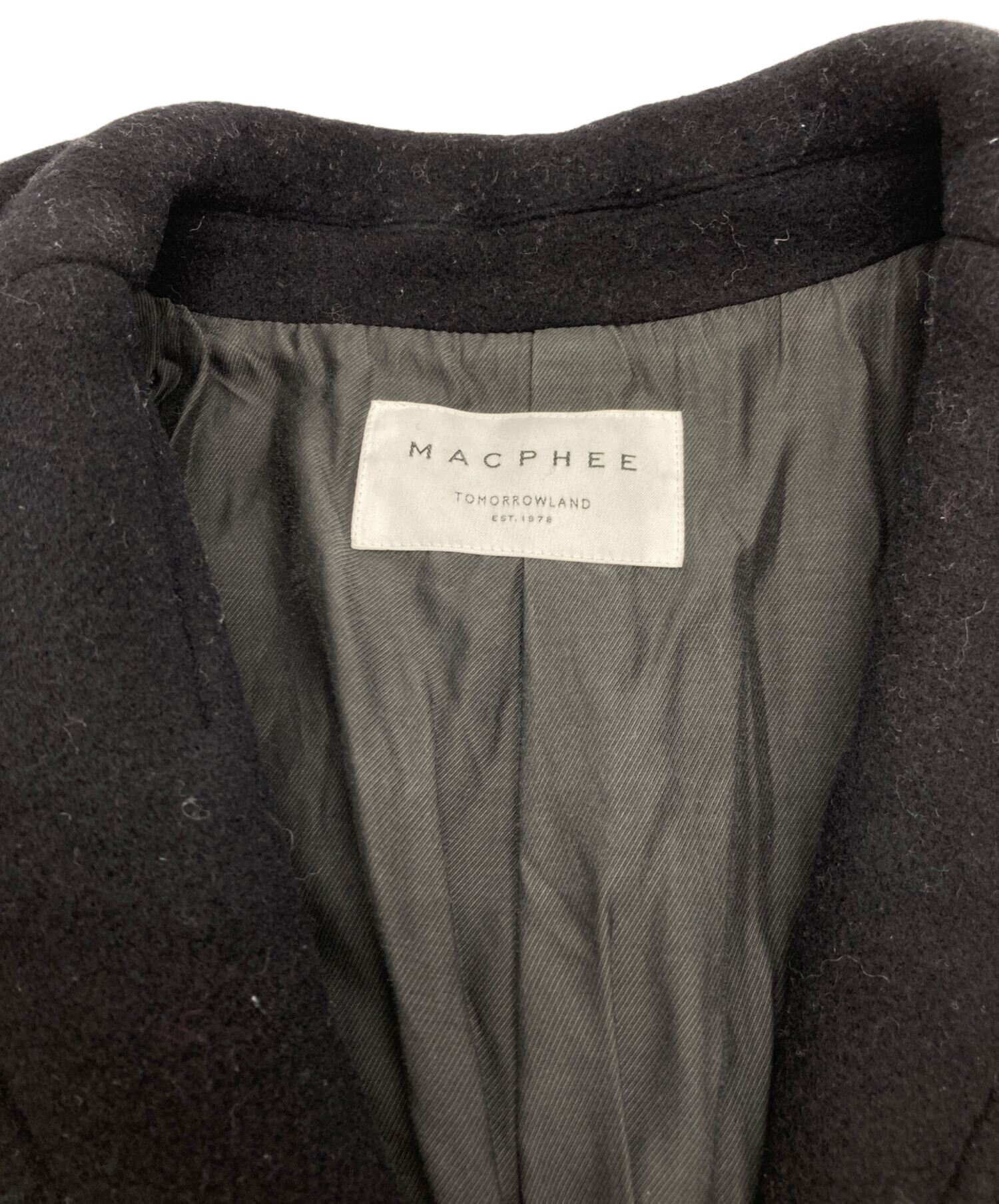 中古・古着通販】MACPHEE (マカフィー) ショートパイルメルトン 
