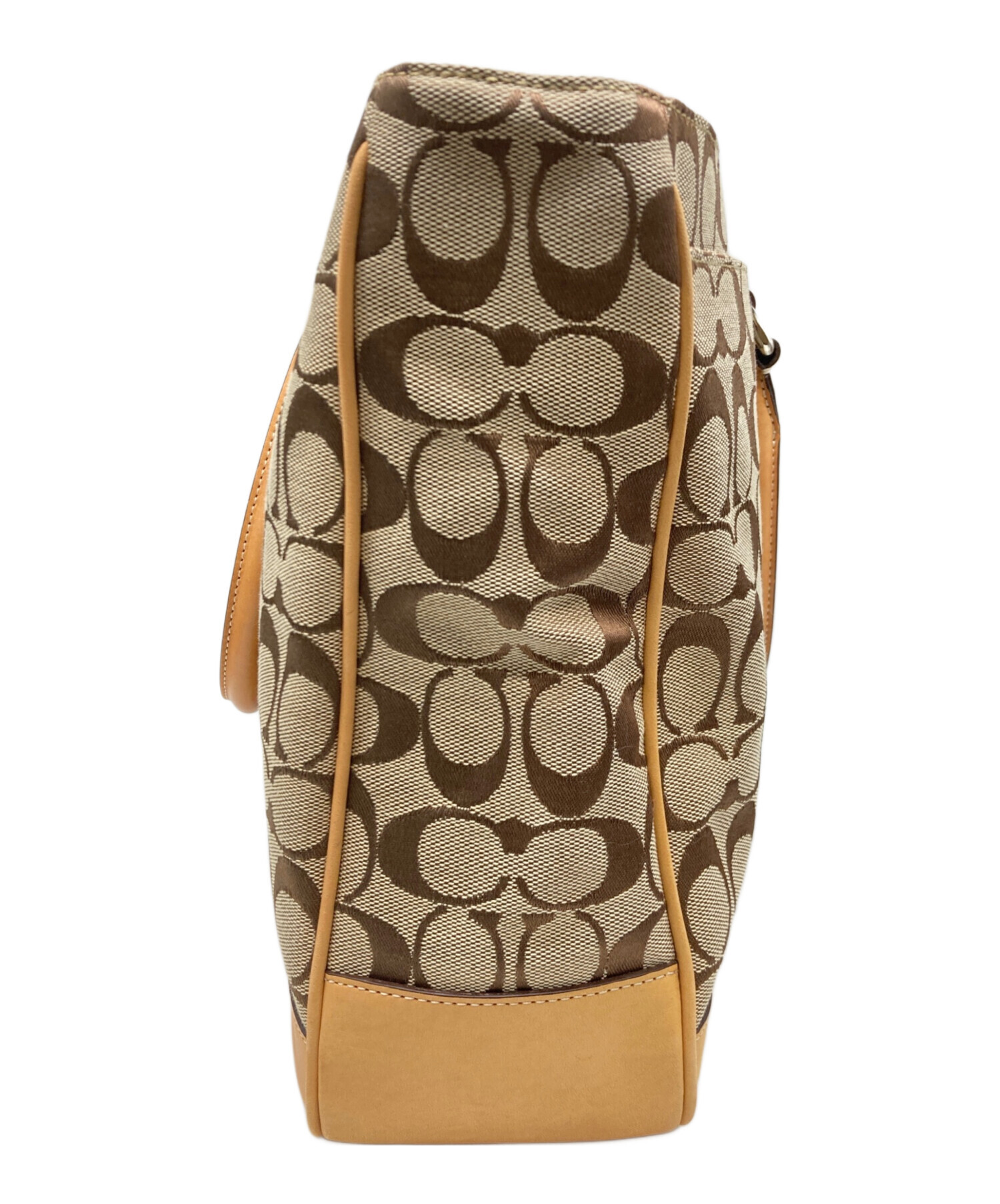 中古・古着通販】COACH (コーチ) トートバッグ ベージュ｜ブランド