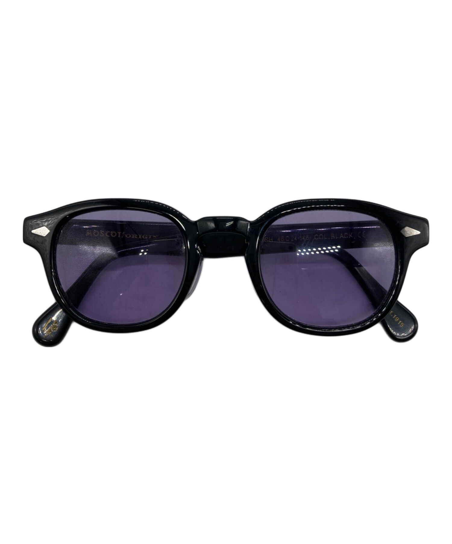 中古・古着通販】MOSCOT (モスコット) LEMTOSH ブラック サイズ:46□24