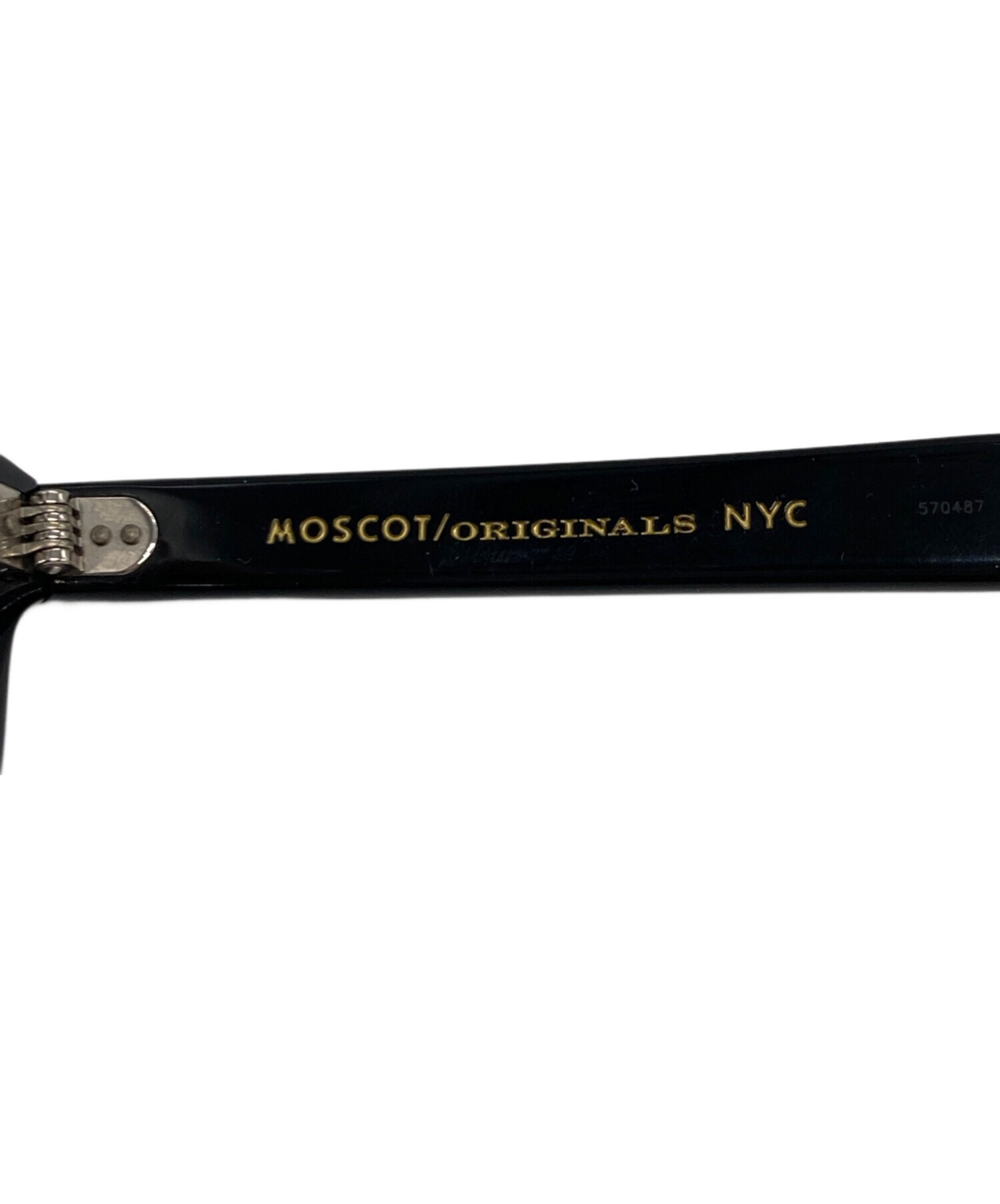 中古・古着通販】MOSCOT (モスコット) LEMTOSH ブラック サイズ:46□24