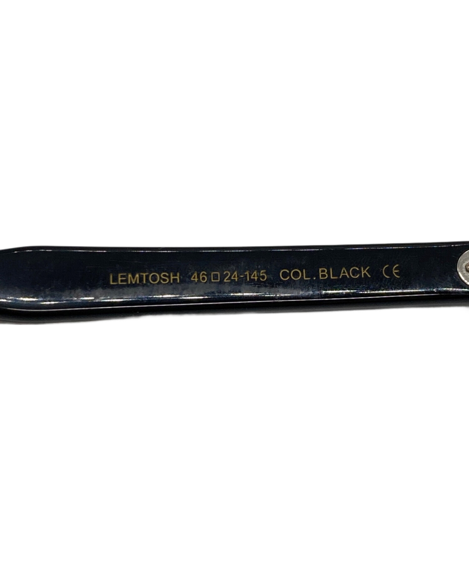中古・古着通販】MOSCOT (モスコット) LEMTOSH ブラック サイズ:46□24
