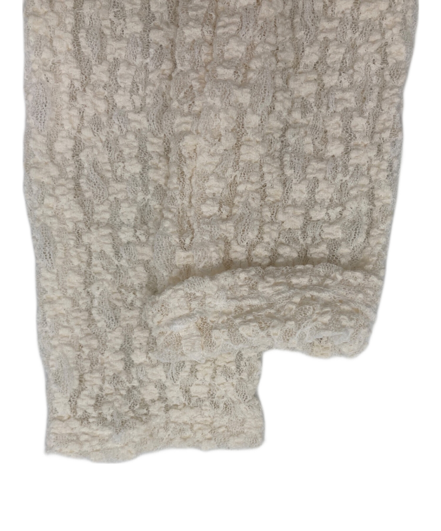 CARLA カーラ　Lady lace shirt 中古・古着通販】CARLA (カーラ) Lady lace shirt ホワイト サイズ