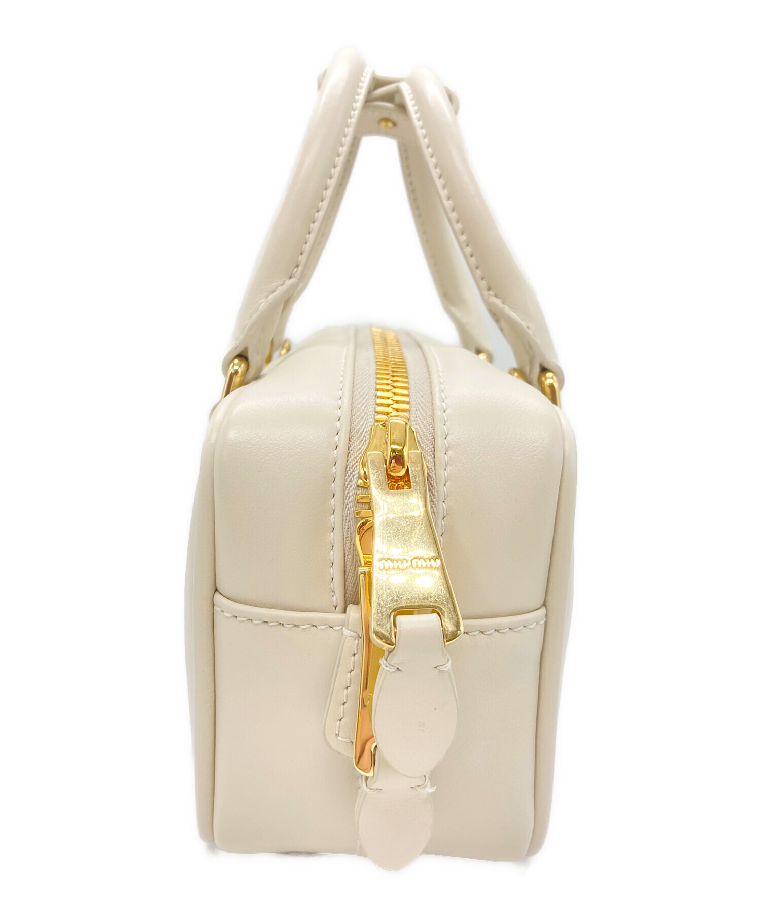 中古・古着通販】MIU MIU (ミュウミュウ) アルカディ レザー ミニ