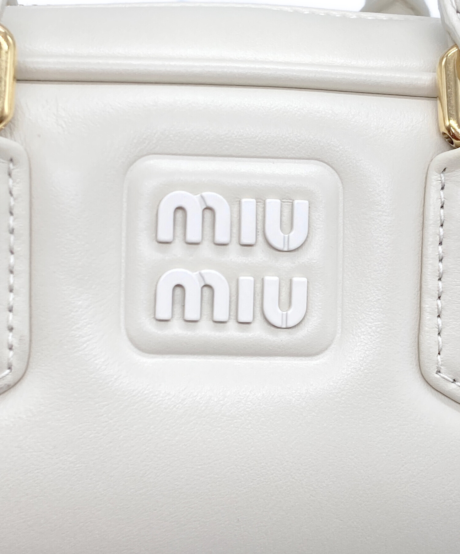 中古・古着通販】MIU MIU (ミュウミュウ) アルカディ レザー ミニ