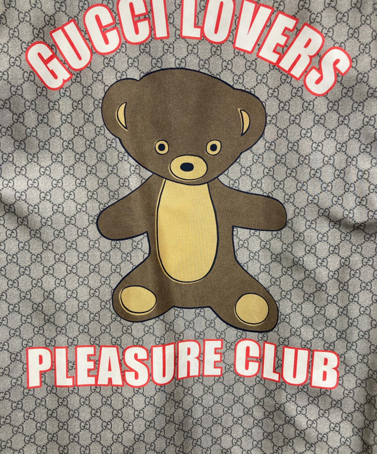 中古・古着通販】GUCCI (グッチ) テディベアバックプリントナイロン