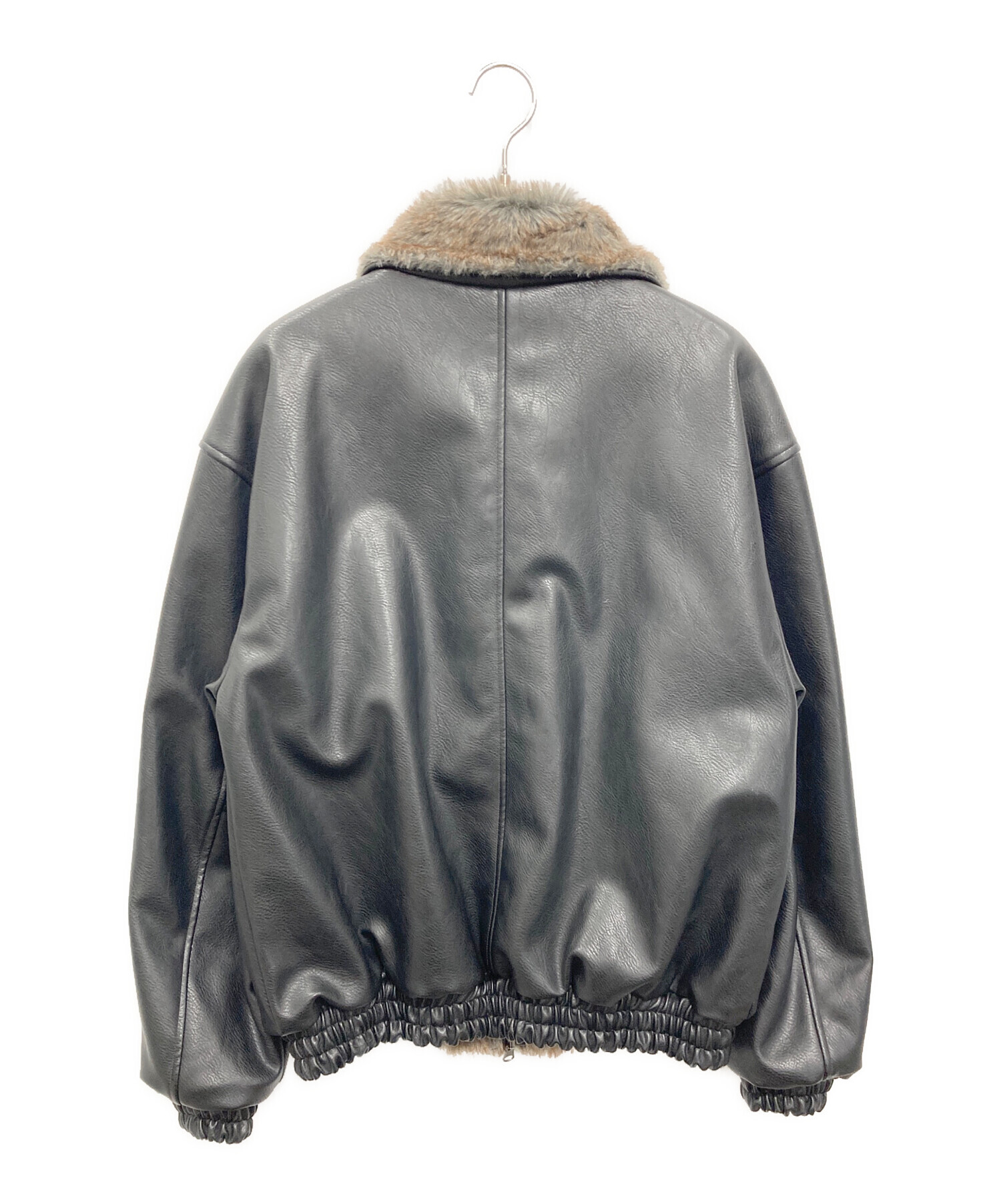 中古・古着通販】CAMPHOR WOOD (カンファーウッド) leather/fur faux