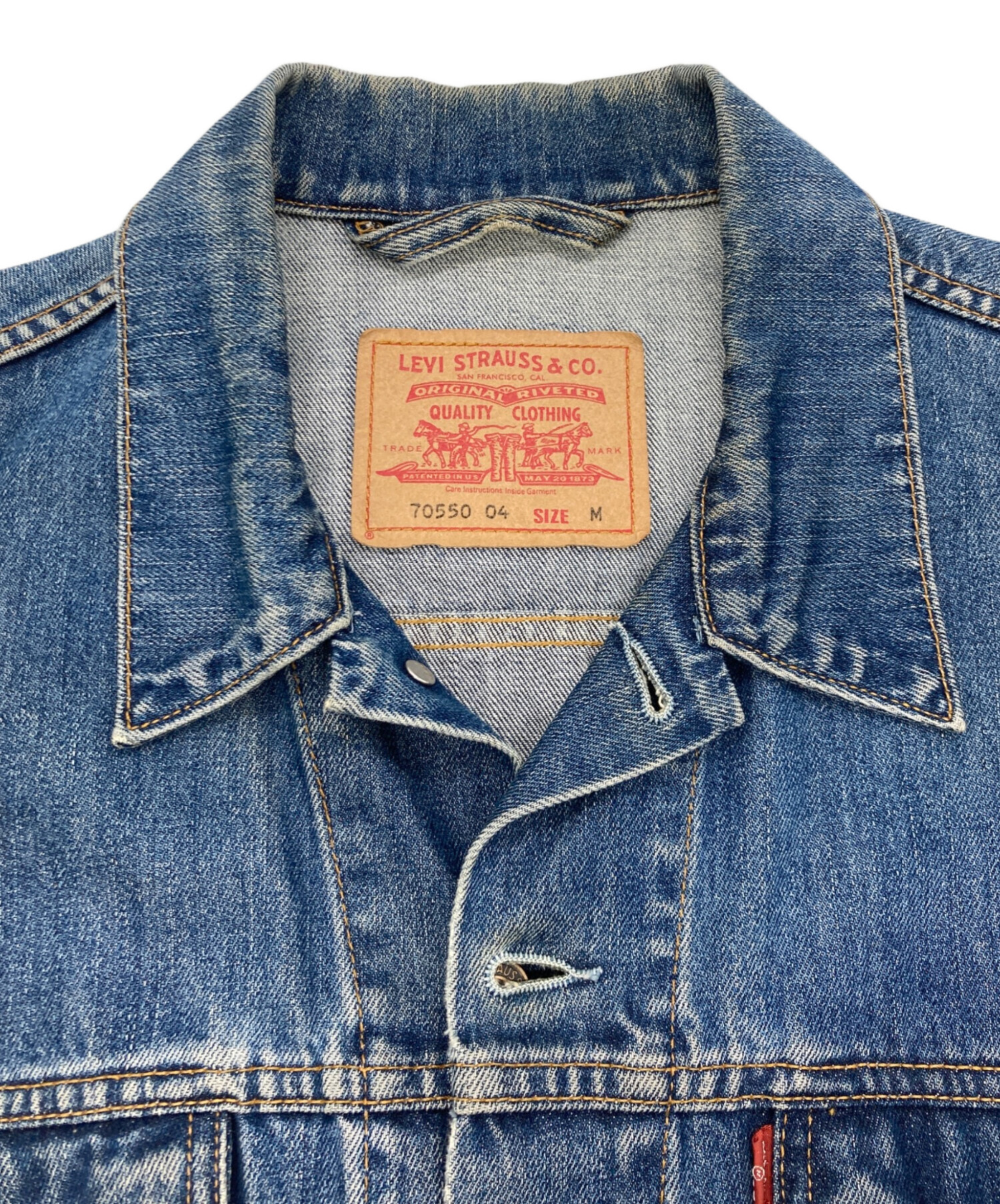 中古・古着通販】LEVI'S (リーバイス) 4thデニムジャケット インディゴ