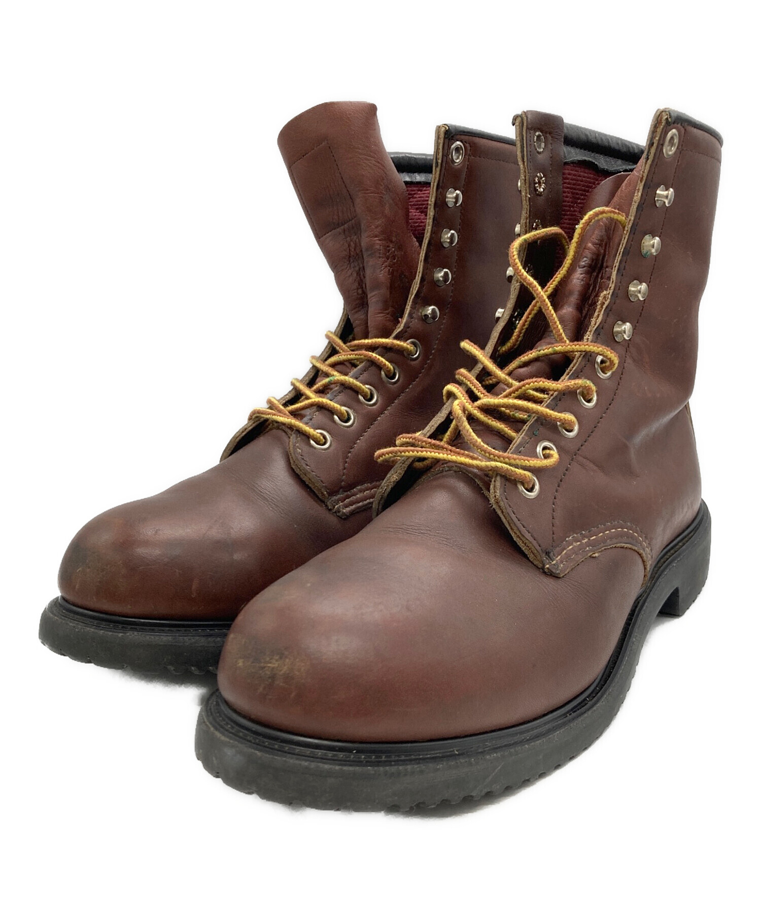 中古・古着通販】RED WING (レッドウィング) レザーレースアップブーツ