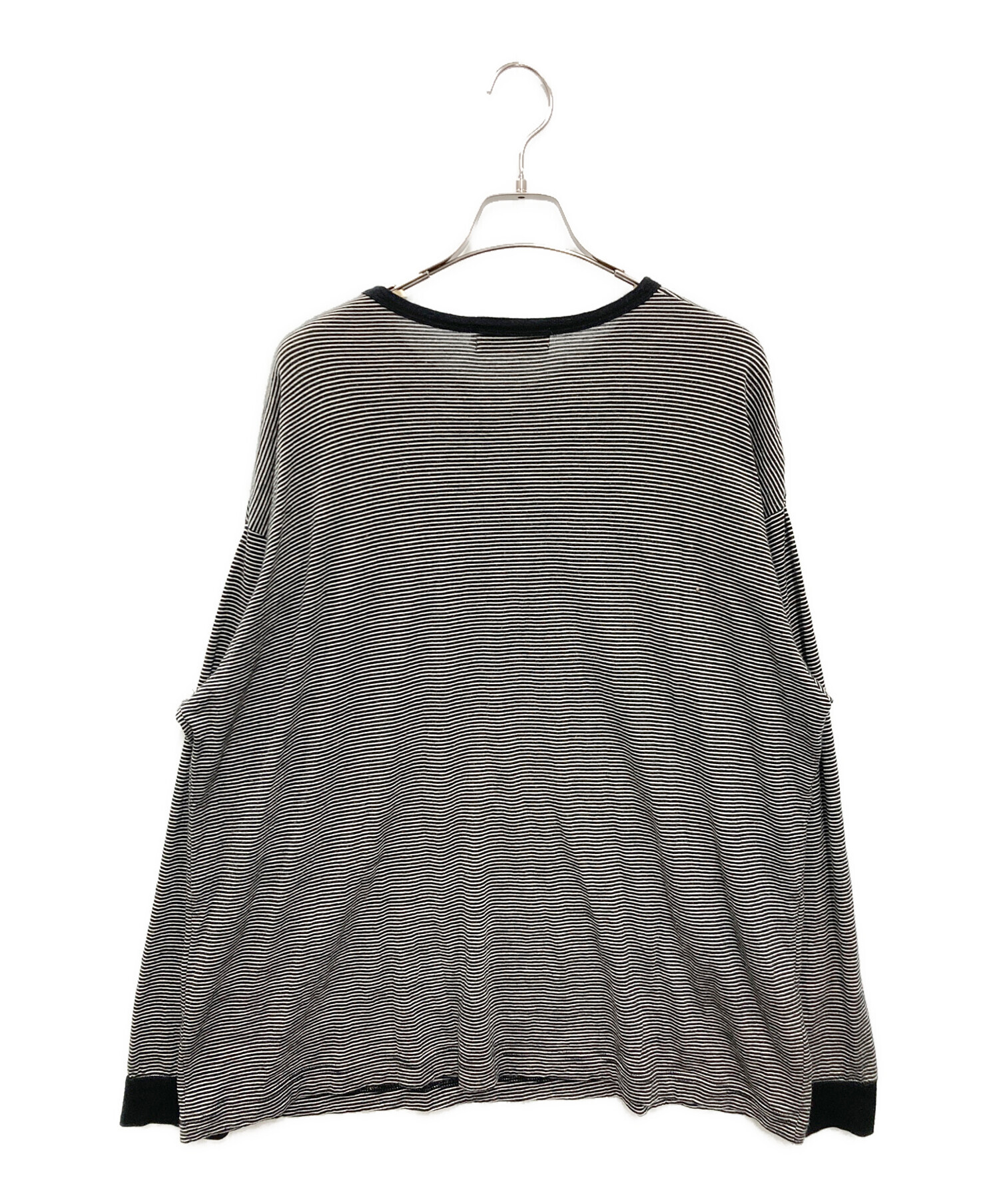中古・古着通販】Graphpaper (グラフペーパー) Wool Border L/S 中古・古着通販】Graphpaper (グラフペーパー) Wool Border L/S