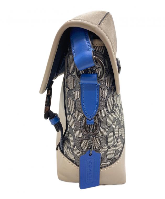 中古・古着通販】COACH (コーチ) リーグ バイク バッグ・シグネチャー