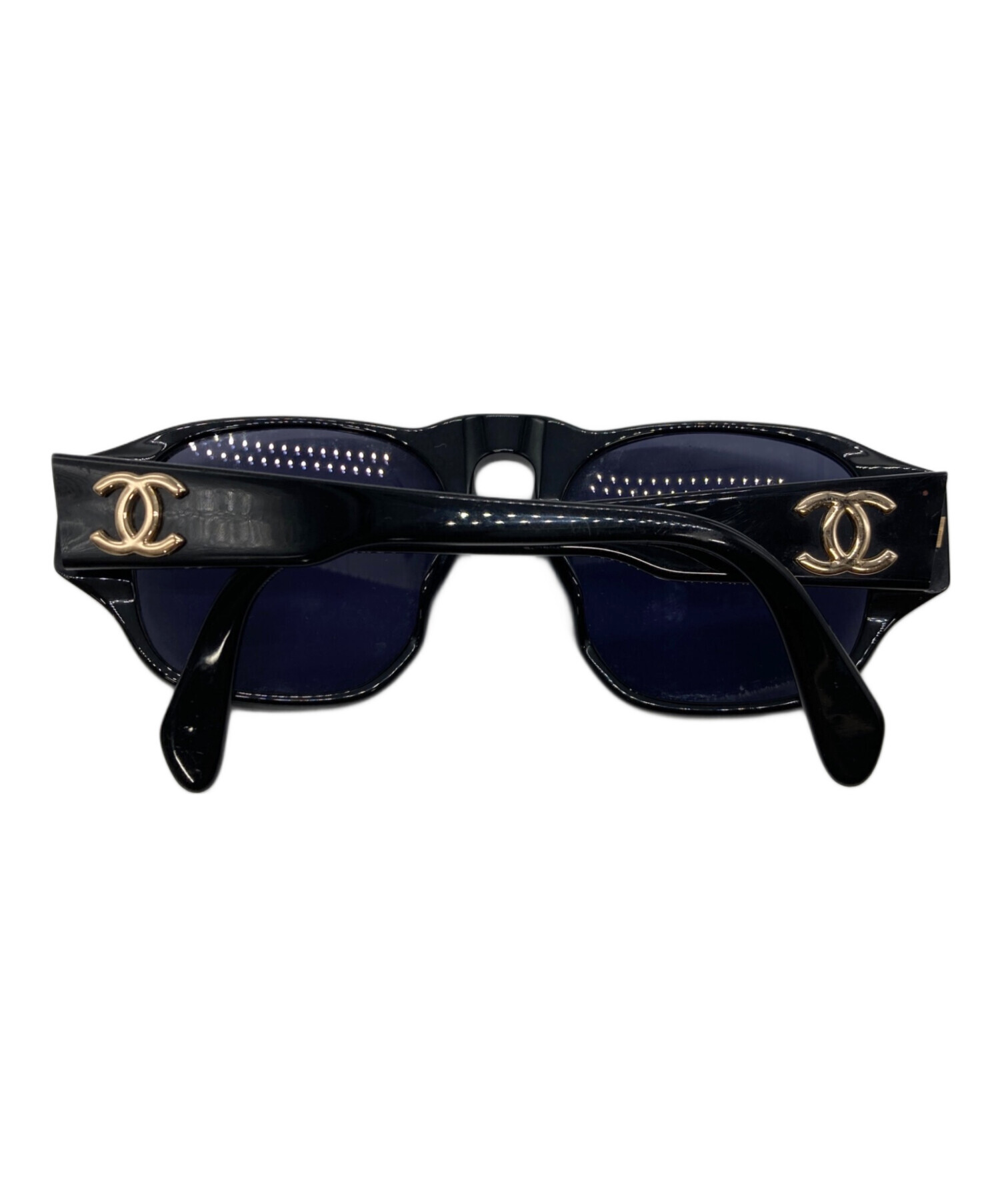 CHANEL シャネル ココマーク ヴィンテージ サングラス 中古・古着通販】CHANEL (シャネル) ココマークサングラス ブラック