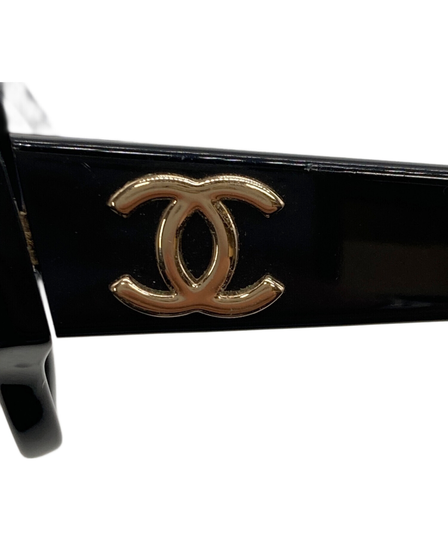 中古・古着通販】CHANEL (シャネル) ココマークサングラス ブラック
