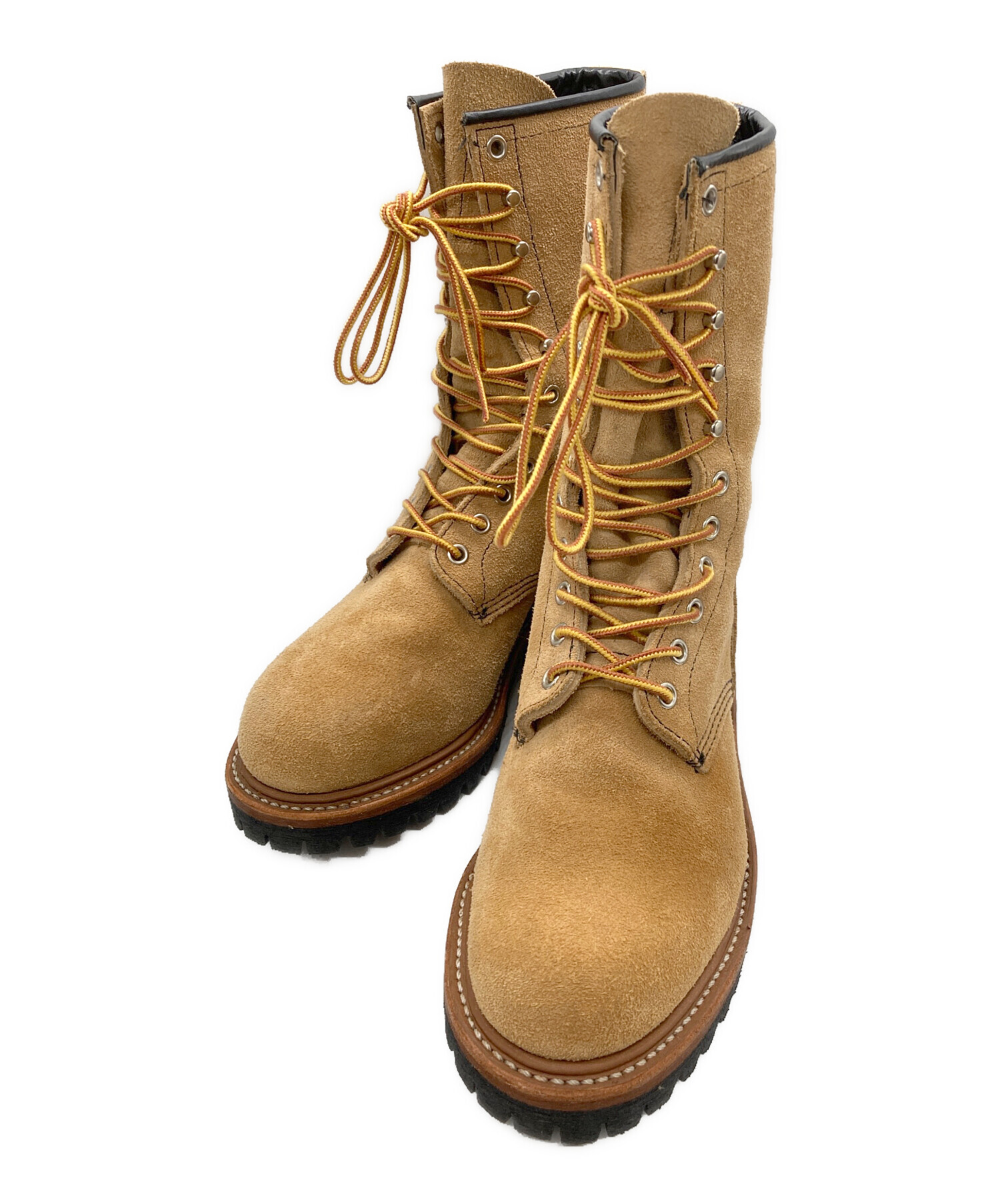 中古・古着通販】RED WING (レッドウィング) ロガーブーツ ベージュ 