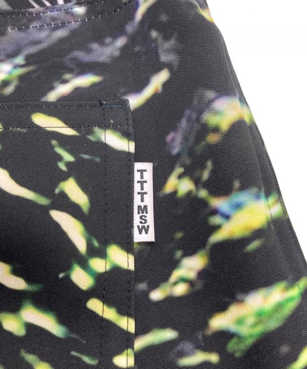 【タグ付】TTT MSW 24SS ナイロンパンツ 花柄チャーム 緑 M m89513714698_1.jpg?1768053668