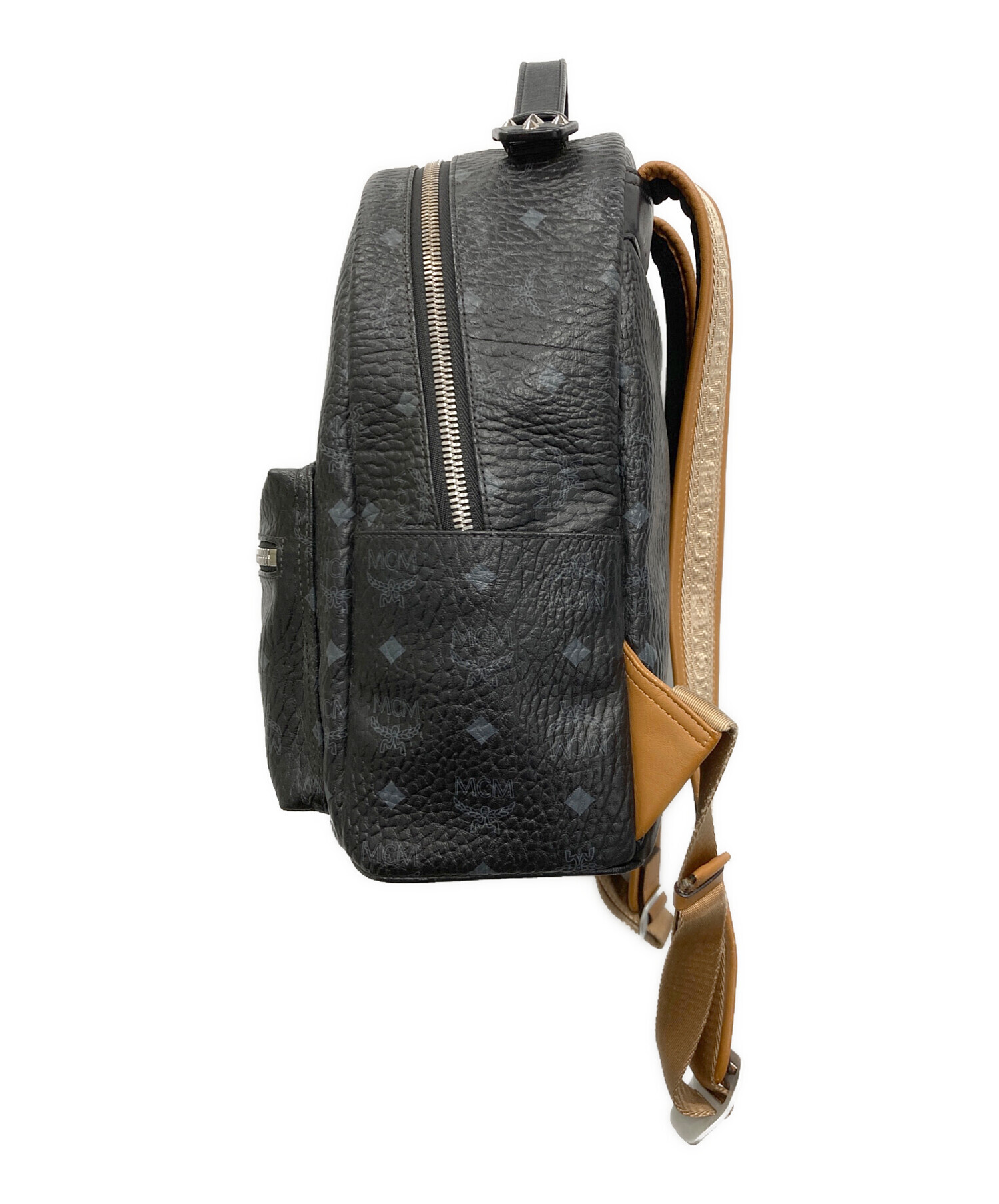 中古・古着通販】MCM (エムシーエム) MCM バックパック ブラック 