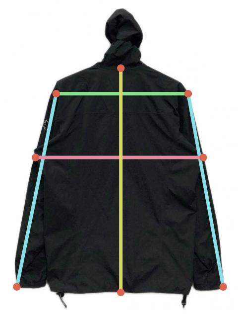 中古・古着通販】ARC'TERYX (アークテリクス) SOLANO HOODY ブラック