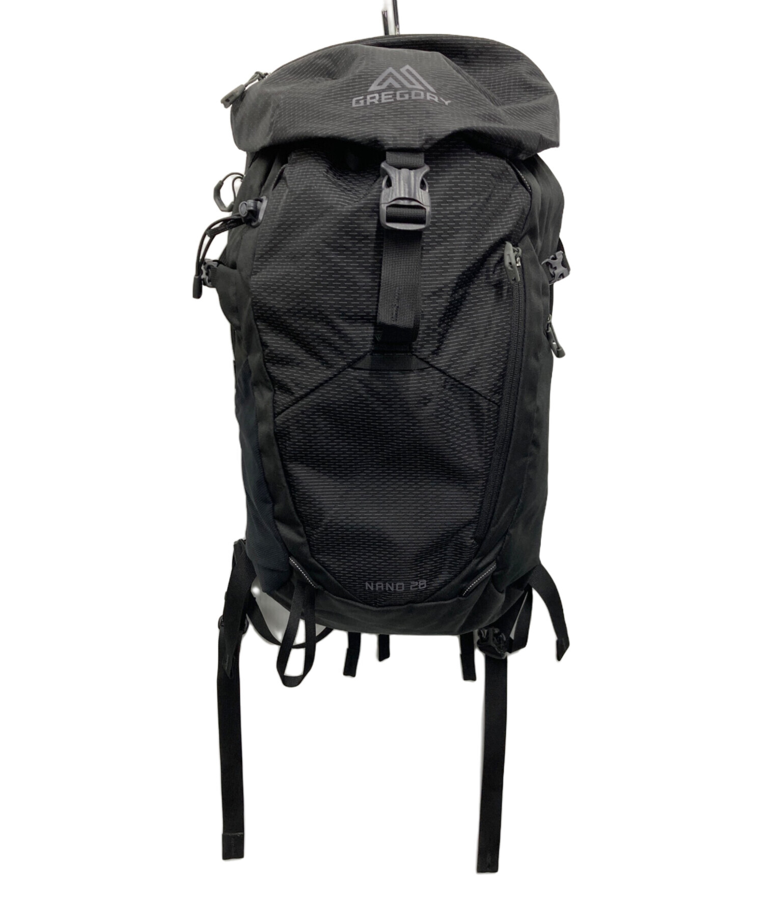 中古・古着通販】GREGORY (グレゴリー) NANO28 リュック ブラック 
