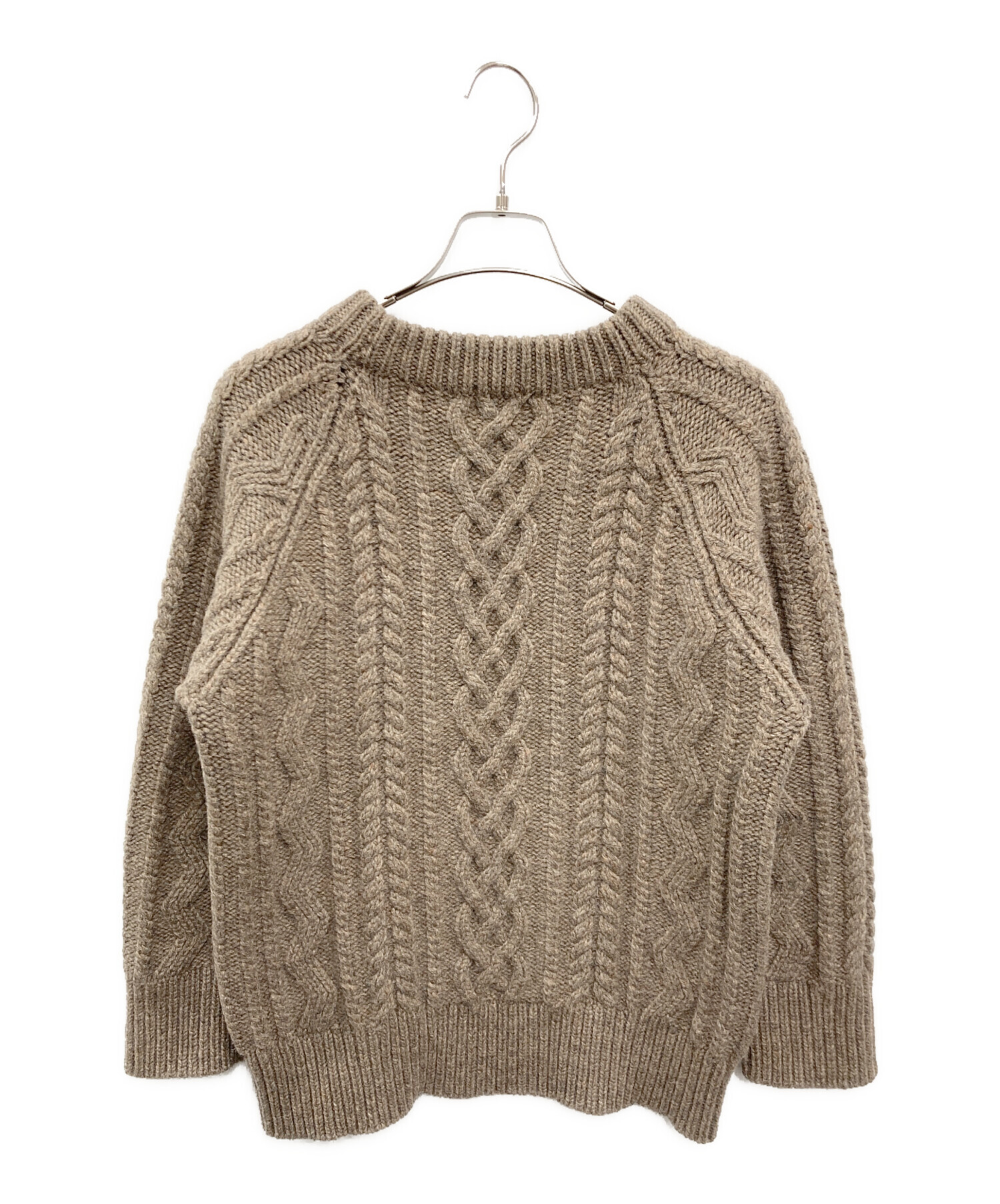 中古・古着通販】PHERROW'S (フェローズ) ウールケーブルニット