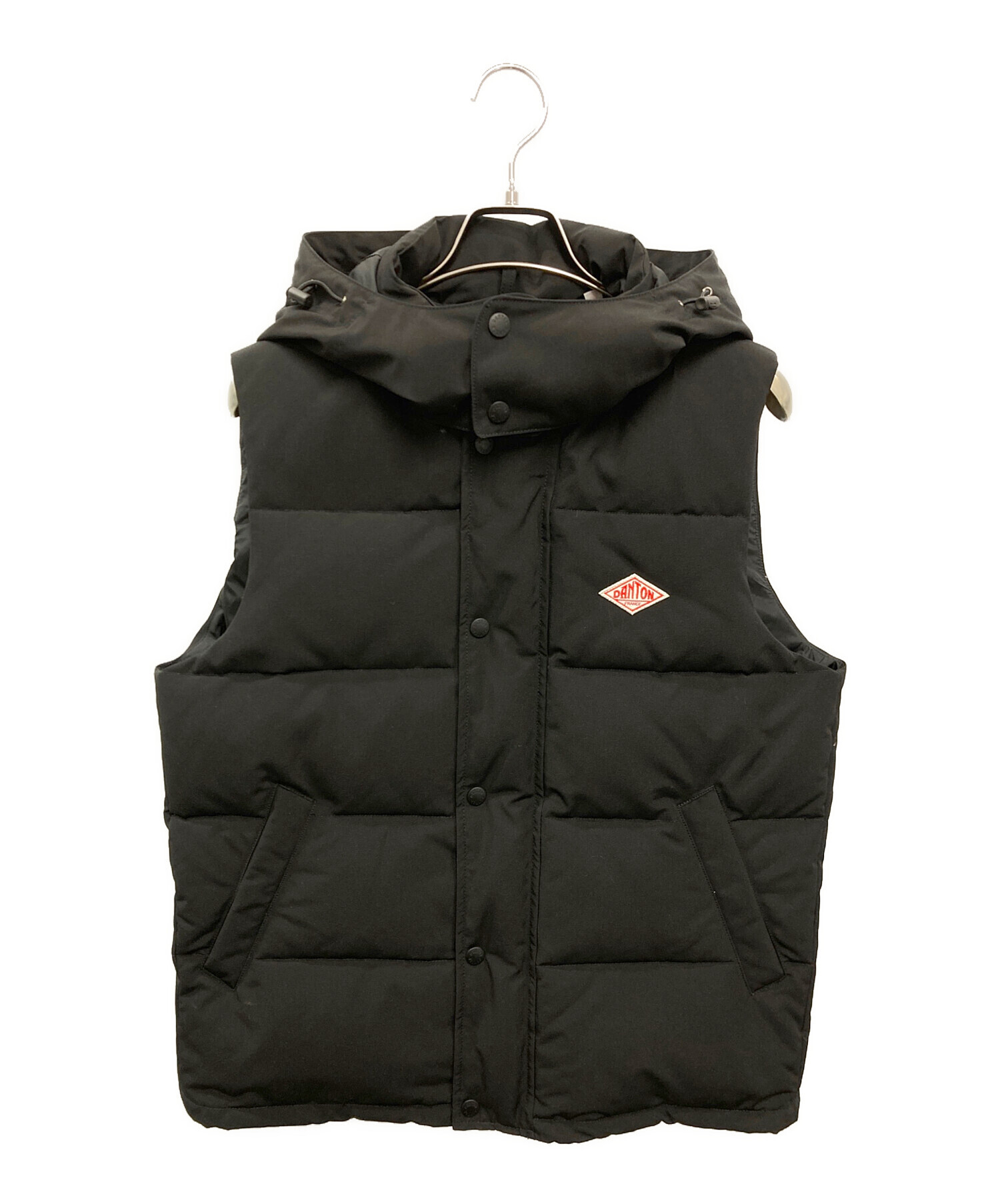 DANTON ダントン　ダウンベスト　ブラック Sサイズ　新品未使用品 中古・古着通販】DANTON (ダントン) DANTON ダウンベスト ブラック