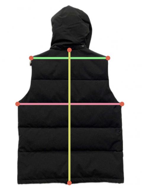 中古・古着通販】DANTON (ダントン) DANTON ダウンベスト ブラック