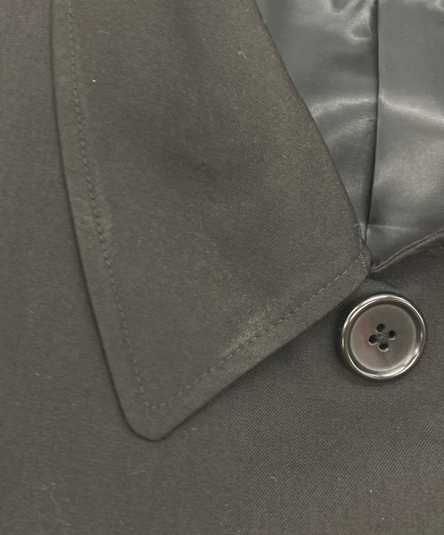 中古・古着通販】Y'S for men (ワイズフォーメン) ウールステンカラー