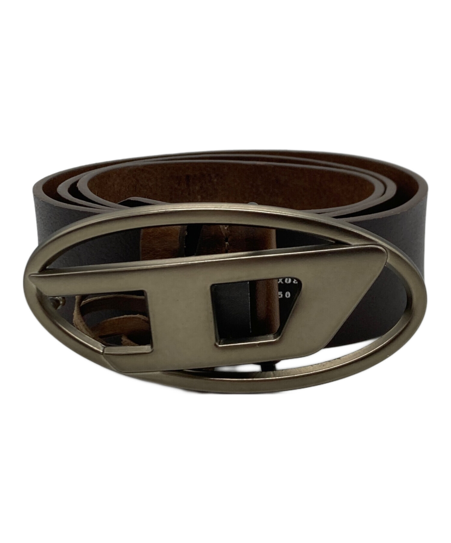 deres ベルト 未使用 中古・古着通販】DIESEL (ディーゼル) DIESEL レザーベルト ブラウン