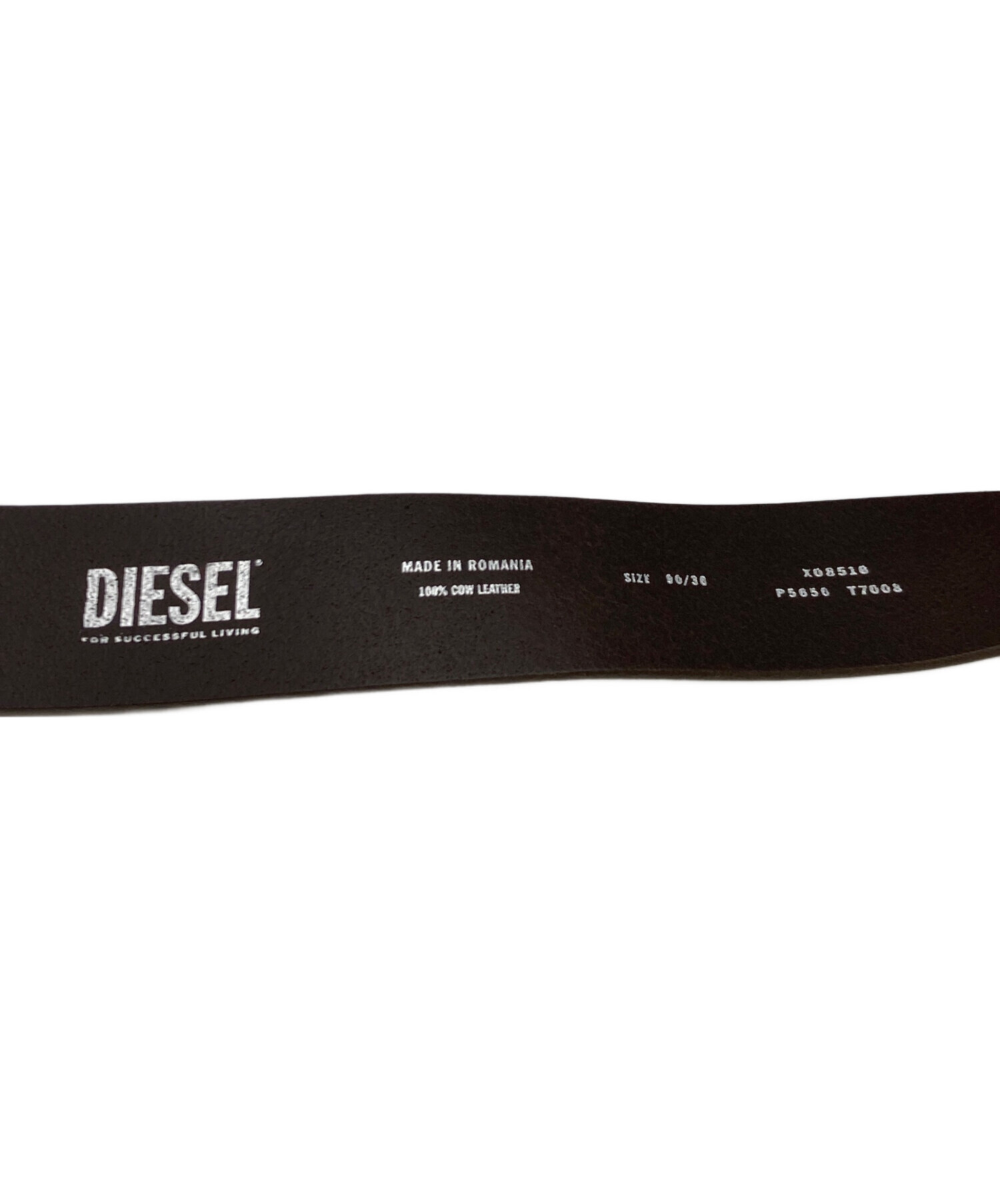 中古・古着通販】DIESEL (ディーゼル) DIESEL レザーベルト ブラウン