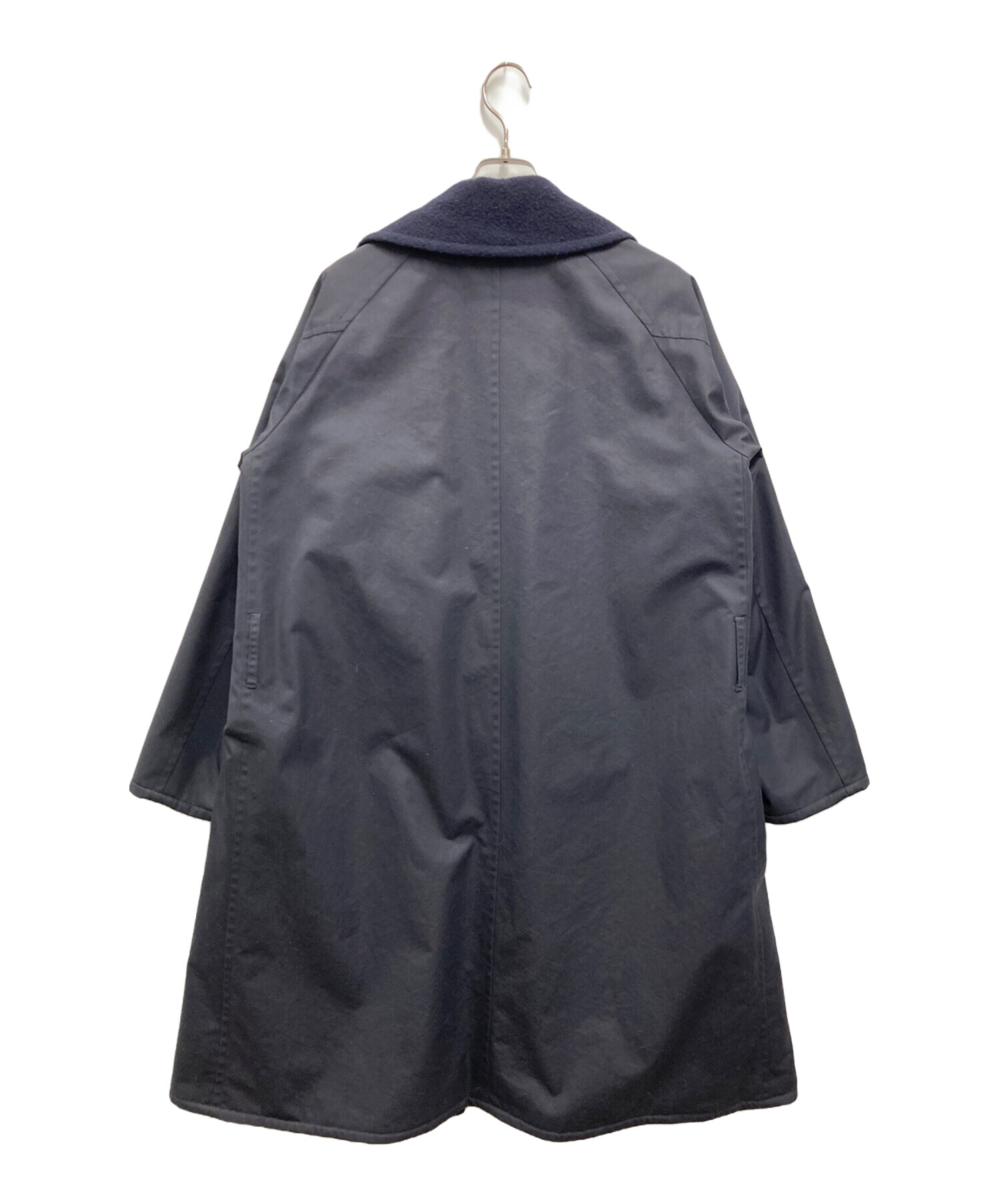 【名作】COMOLI コモリ ウールナッピングタイロッケンコート ネイビー 1 名作】COMOLI コモリ ウールナッピングタイロッケンコート ネイビー 1