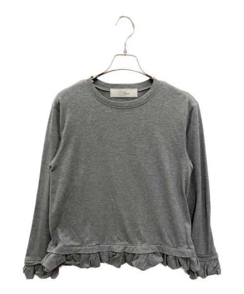 Pillings  / ピリングス | CITYSHOP取扱い CUT-AND-SEW AND FRILL フリル カットソー | F | グレー | レディース 3028006087297427_01_9604w.jpeg