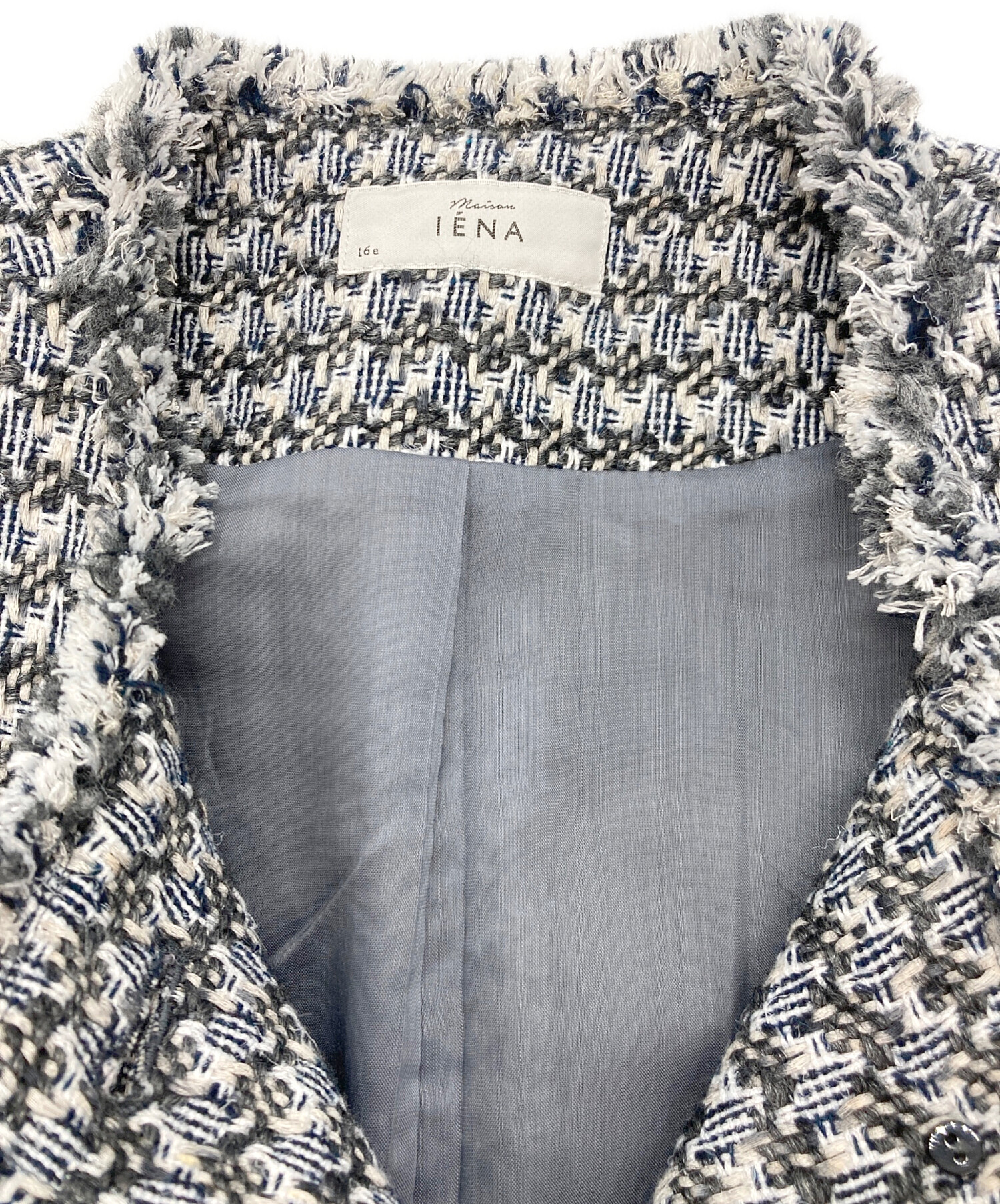 ★美品★ANAYI LINTON Tweed Jacket 34 ☆美品☆ANAYI LINTON Tweed Jacket 34 ☆美品☆ANAYI LINTON Tweed