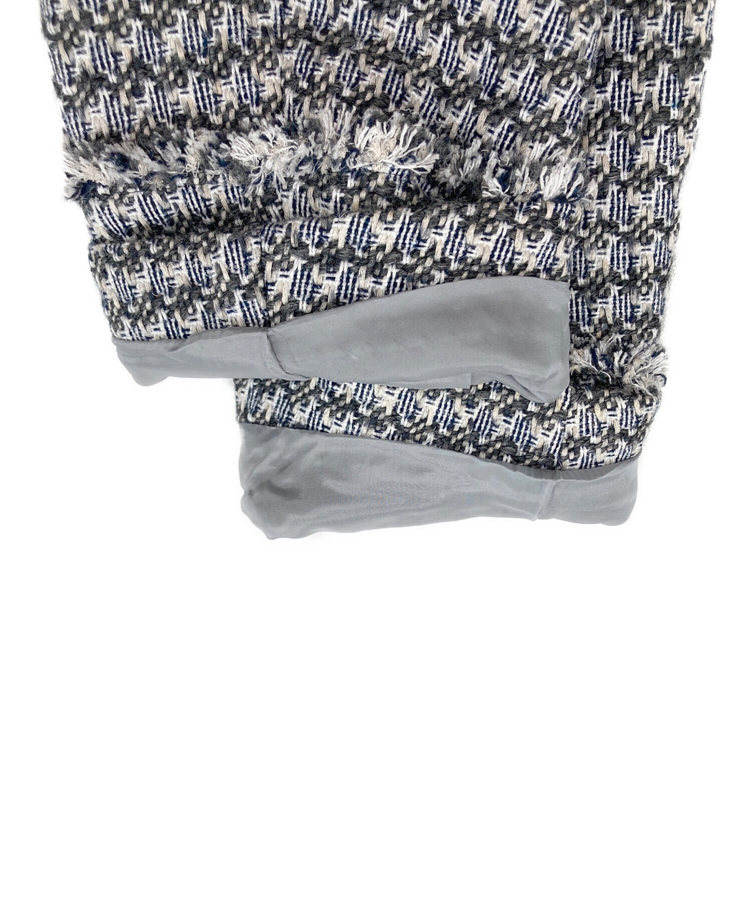 【美品】IENA　LINEN Tweed ジャケット ✨極美品✨】IENA◎Monotone Tweedジャケットブラック - メルカリ