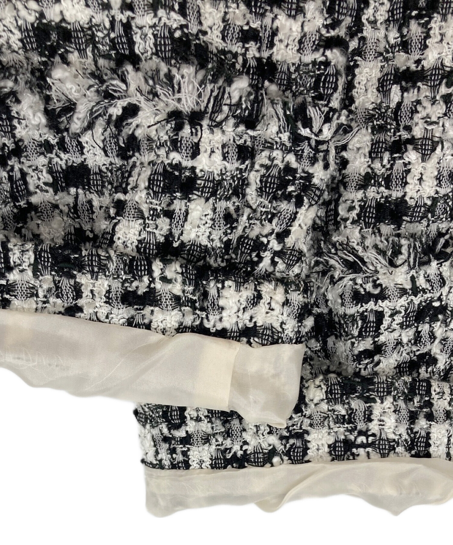 中古・古着通販】IENA (イエナ) Marin Tweed ジャケット.S ホワイト