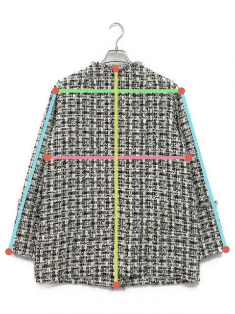 中古・古着通販】IENA (イエナ) Marin Tweed ジャケット.S ホワイト