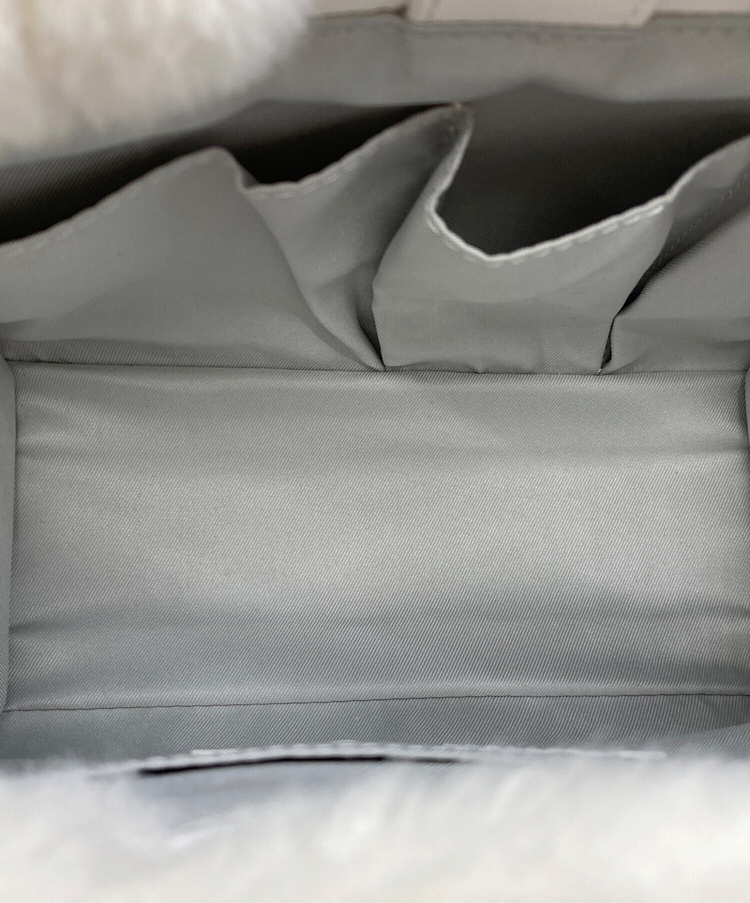 中古・古着通販】FURFUR (ファーファー) ムートンロゴトートバッグ 