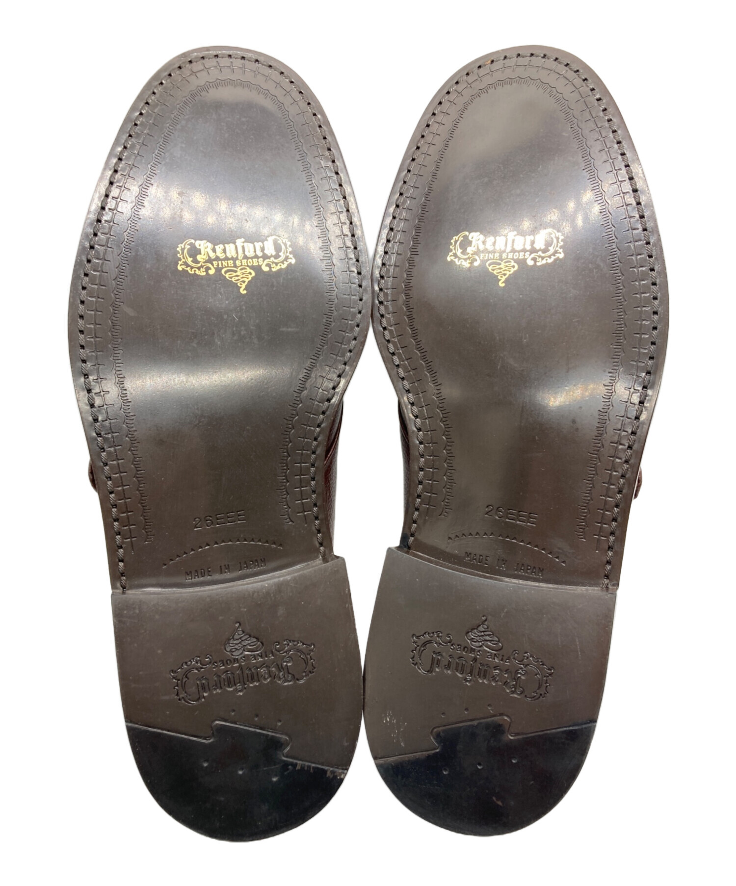 中古・古着通販】kenford (ケンフォード) モンクストラップシューズ 