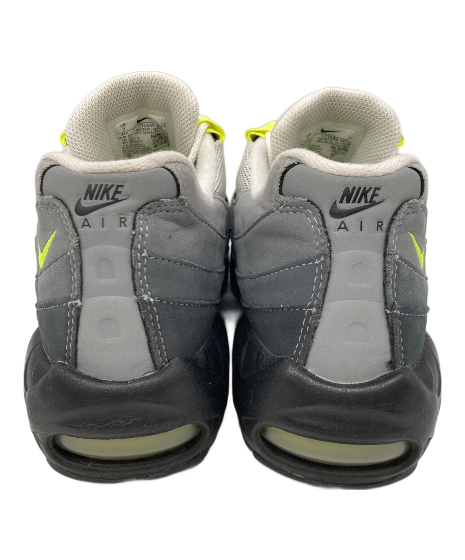 値下げ中 ナイキエアマックス95 イエローグラデ27 NIKE AIR MAX 95 OG 