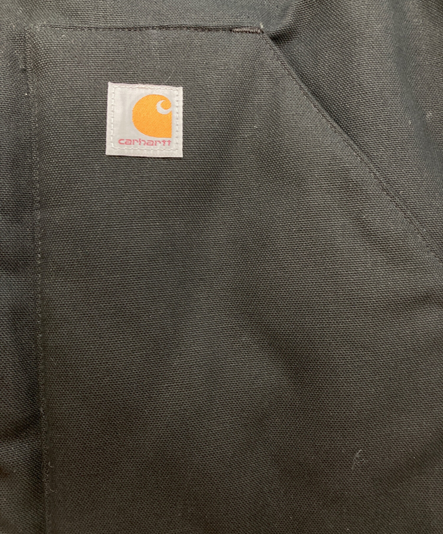 中古・古着通販】CarHartt (カーハート) ダックベスト ブラック サイズ