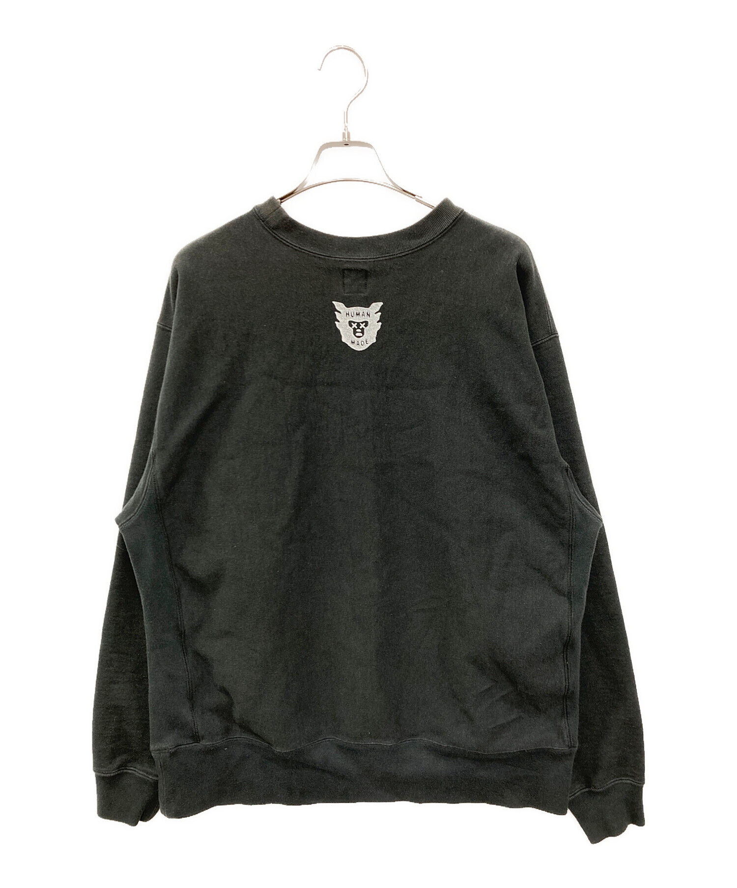 中古・古着通販】HUMAN MADE (ヒューマンメイド) KAWS (カウズ) クルー