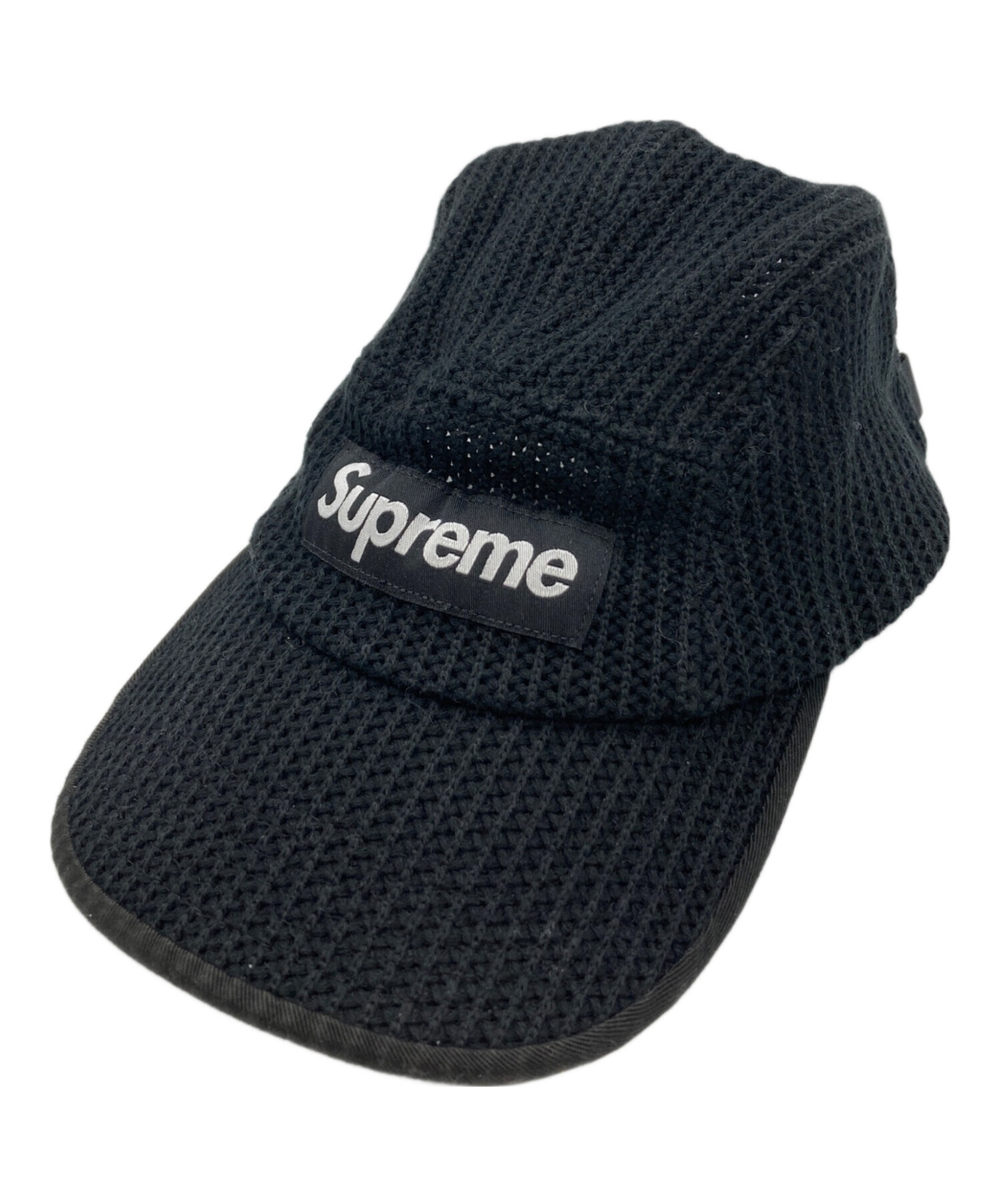 中古・古着通販】Supreme (シュプリーム) String Camp Cap ブラック